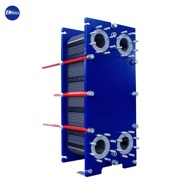 Water Cooling And Evaporation Gasket Waste Liquid Heat Recovery Exchanger Vt80 Plate Rubber Nbr For 100% Safety